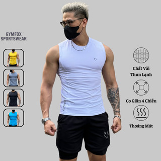 Áo Thun Thể Thao Sát Nách GymFox Tập Gym Nam