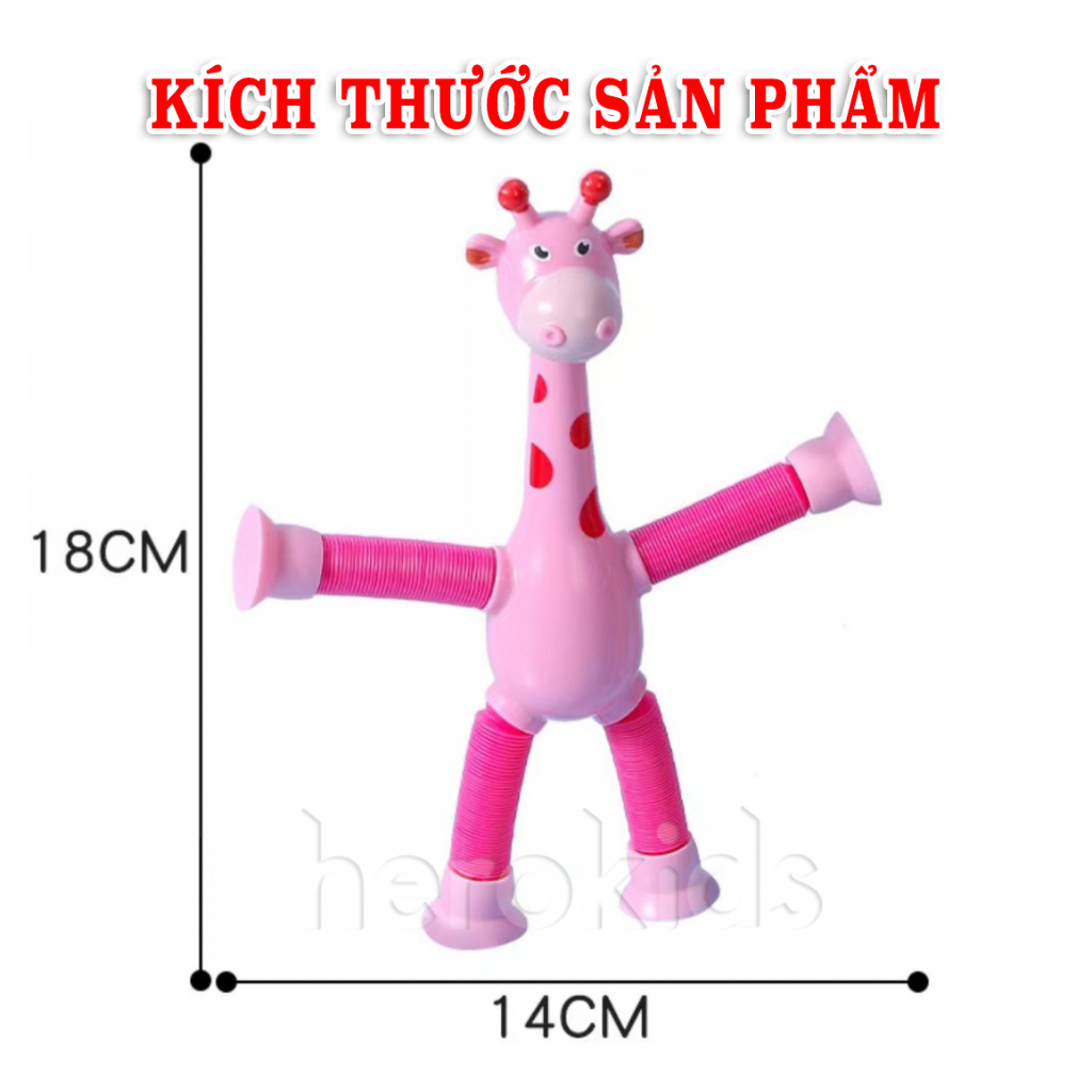 Hươu phát sáng và lò xo chân tay kéo dài