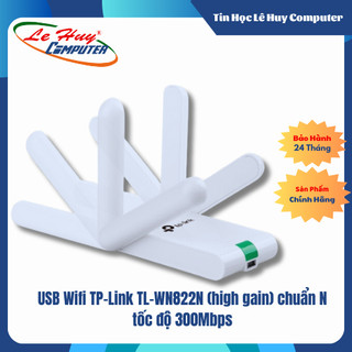 USB Wifi TP-Link TL-WN822N (high gain) chuẩn N tốc độ 300Mbps