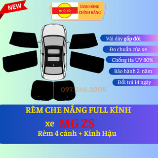 Rèm Che Nắng Chống UV Xe MG ZS Hàng Loại 1 MR Ô TÔ (Chính hãng) BH 24 tháng- Rèm dày, nam châm