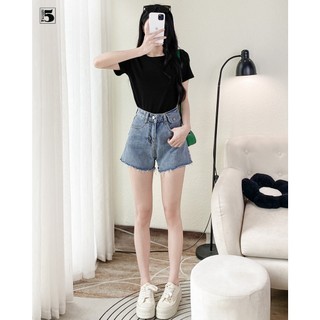 Áo thun nữ Twentyfive ngắn tay, cổ tròn, basic 5777