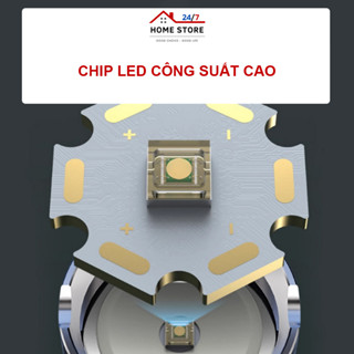  Đèn Pin Siêu Sáng Corisu Ray Bow 1122 - Chống Nước - Zoom Xa Gần 700M - Sạc Được Điện Thoại 