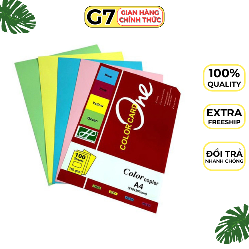 Bìa màu ngoại A4,bìa One A4 (1 tập)