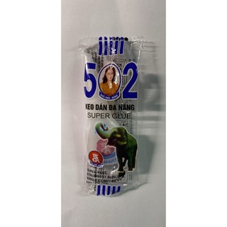 KEO DÁN 502 SIÊU DÍNH (3gram) - Bộ 2/3/5/10 lọ