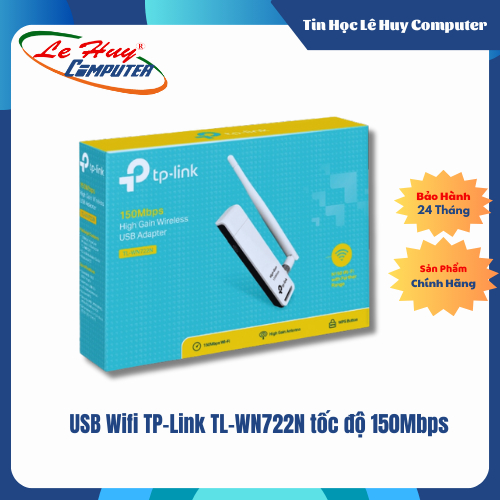 USB Wifi TP-Link TL-WN722N tốc độ 150Mbps