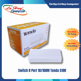 Switch 8 port 10/100m tenda s108