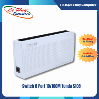 Switch 8 Port 10/100M Tenda S108