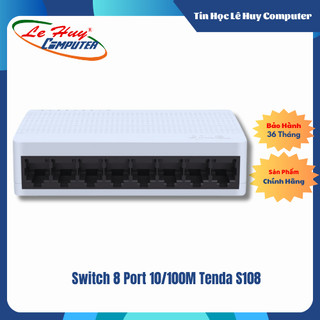 Switch 8 Port 10/100M Tenda S108