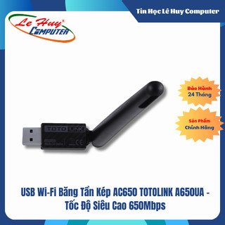USB Wi-Fi Băng Tần Kép AC650 TOTOLINK A650UA -Tốc Độ Siêu Cao 650Mbps