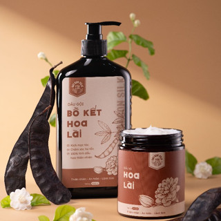 Combo Dầu Gội Xả Bồ Kết Hoa Lài SaigonSilk làm tóc suôn mượt, tơi phồng 500ml