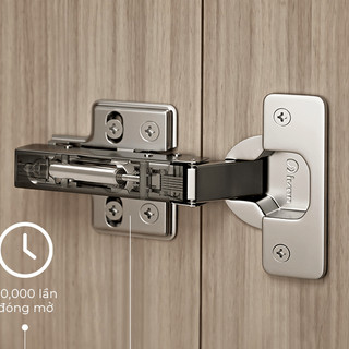 Bản lề giảm chấn inox 304, bản lề tủ bếp tủ quần áo inox 304
