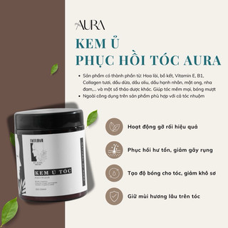 Kem ủ phục hồi tóc Aura
