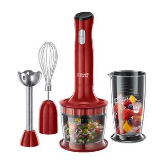 Máy Xay Cầm Tay 3 Trong 1 Russell Hobbs Desire 24700-56 500W 700ml Màu Đỏ