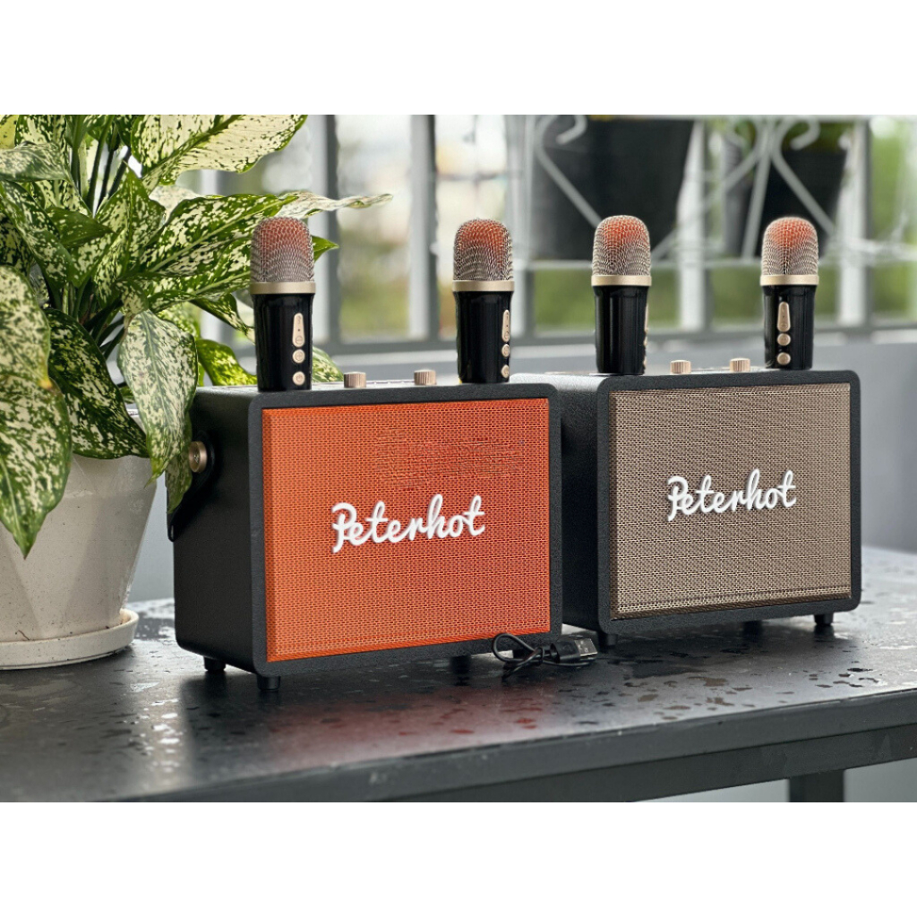Loa Karaoke Bluetooth Peterhot A107W Phiên Bản Mới Độc Đáo 2024 Không Dây Âm Thanh Đỉnh Tặng Kèm 2 Mic TB12 EKADO | BigBuy360 - bigbuy360.vn