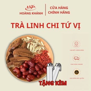 Set trà thảo mộc linh chi tứ vị - hoàng khánh