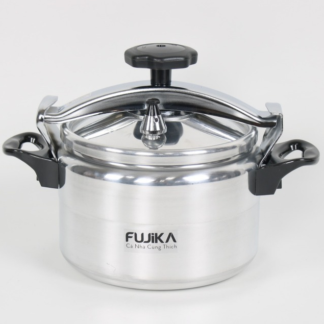 Nồi áp suất ga Fujika 7L đáy từ, dùng được cho mọi loại bếp - Hàng chính hãng
