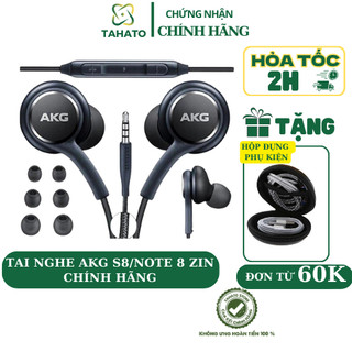 [ CHÍNH HÃNG] Tai Nghe Akg S8/Note8 Dành cho máy Samsung Và các Dòng Máy khác chân 3.Tặng Hộp Đựng