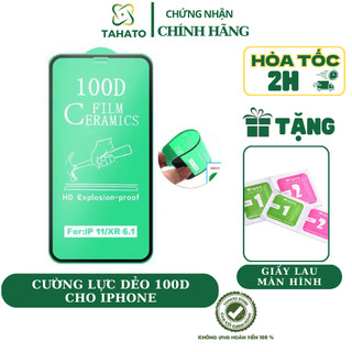 Cường lực 100D dẻo siêu bền cho các dòng iphone