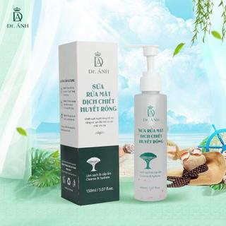 Sữa rửa mặt dịch chiết Huyết Rồng Dr Ánh 150ml giúp làm sạch da và giảm mụn