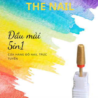 Đầu mài móng mỹ 5 in 1,đầu mài phá, mịn, khóe , made in usa