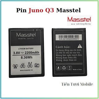 Pin Juno Q3 Masstel,dùng thay thế