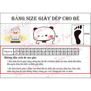 Giày thể thao bé trai bé gái