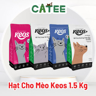 Thức ăn hạt keos cho mèo mọi lứa tuổi 1.5 kg