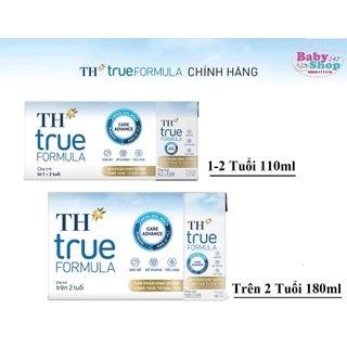 Vỉ 4 hộp sữa pha sẵn TH true Formula 110ml/180ml (date mới 2024)