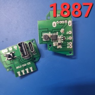 Mạch đèn led nhấp nháy 3 chế độ dùng pin 3.7v kèm sạc dự phòng
