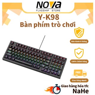 EAGET bàn phím cơ 98 phím bàn phím cơ bluetooth Bàn phím cơ không dây 2.4G được thiết kế tiện dụng bàn phím cơ không dây