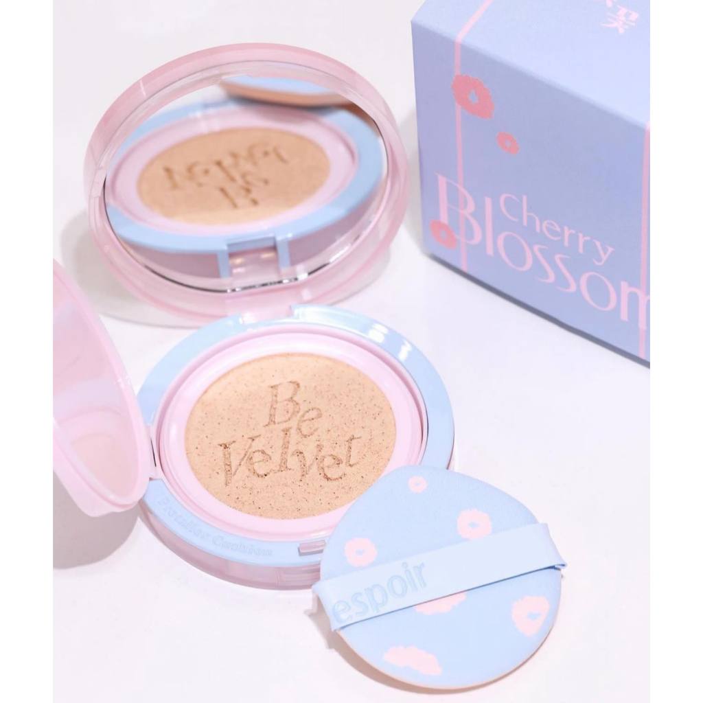 Phấn nước Espoir Pro Tailor Be Velvet Cover/ Be Glow New Class/ Be Velvet Cover Cushion New Class/ GROVE EDITI