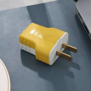Phích cắm 2 chân dẹt bằng đồng sz13, ổ cắm điện chịu tải tới 250v-16A