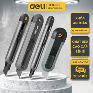 Bộ Dao Rọc Giấy Chính Hãng DELI - Thiết Kế Tinh Tế Chất Liệu Cao Cấp Bền Bỉ