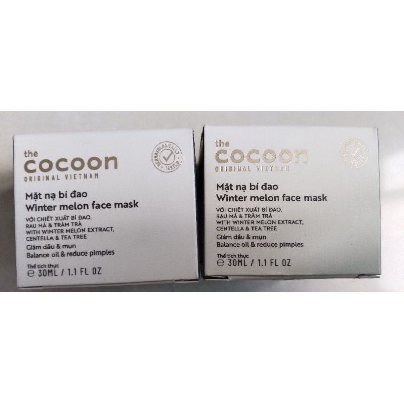 Mặt nạ bí đao Cocoon