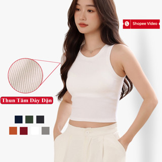 Áo Croptop 3 Lỗ Sát Nách Body Nữ Madela Vải Thun Mềm Mịn Co Giãn, Áo Thun Ba Lỗ Nữ Mùa Hè Form Croptop Ôm Body Sát Nách