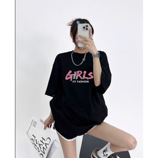 Áo Phông Unisex GIRLS HT Fashion Form Rộng Oversize