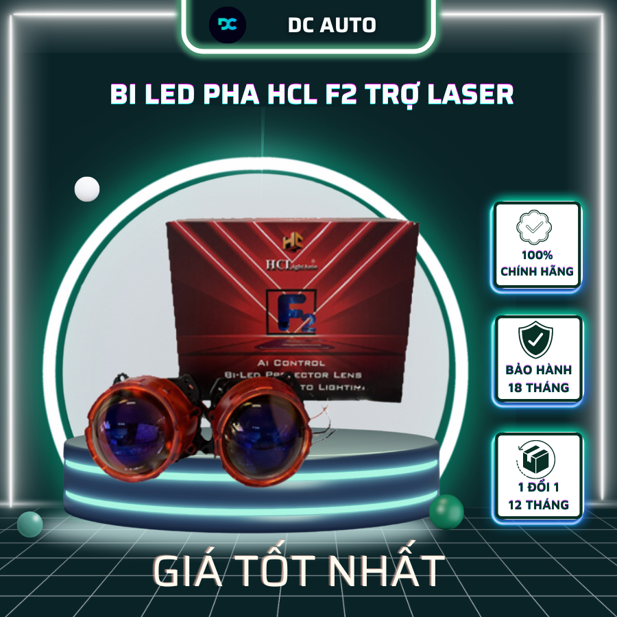 BI LED pha HCL F2 trợ Laser