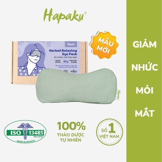 Túi Chườm Mắt Thảo Dược Hapaku Giúp Thư Giãn Ngủ Ngon - Làm Nóng Bằng Lò Vi Sóng