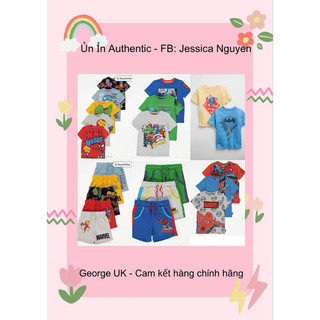 Bộ bé trai george uk size 9-12m đến 5-6y
