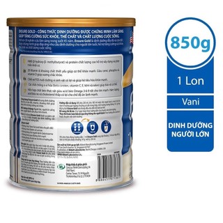 Sửa Ensure Úc Vanila 850g date 2025