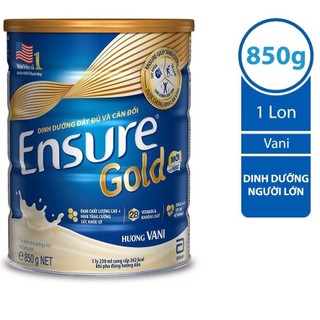 Sửa Ensure Úc Vanila 850g date 2025