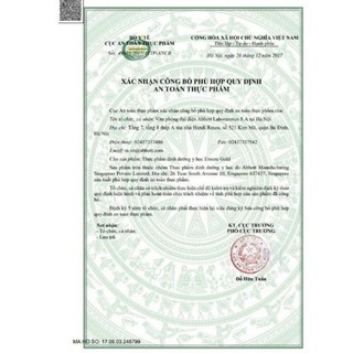 Sửa Ensure Úc Vanila 850g date 2025