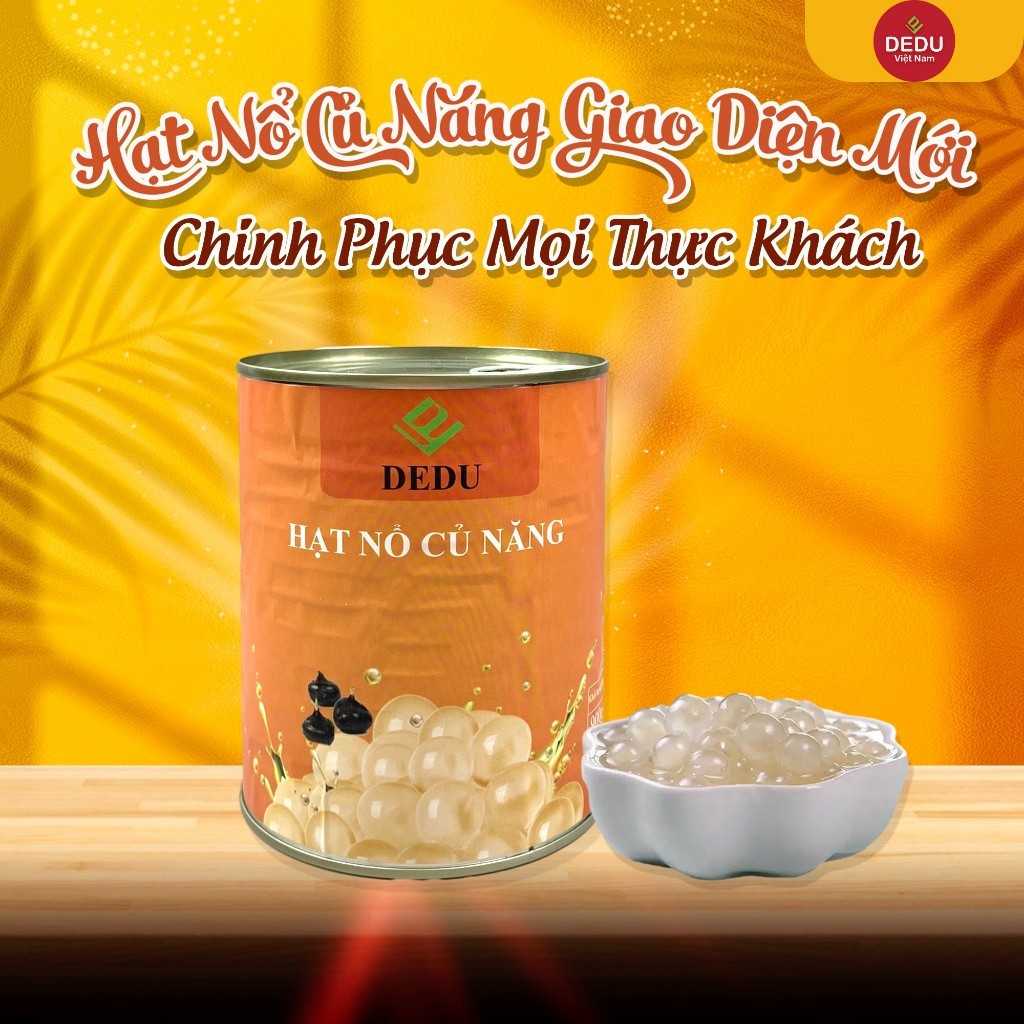 Hạt nổ củ năng Dedu