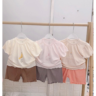 Bộ cộc tay Mompa chất cotton cho bé