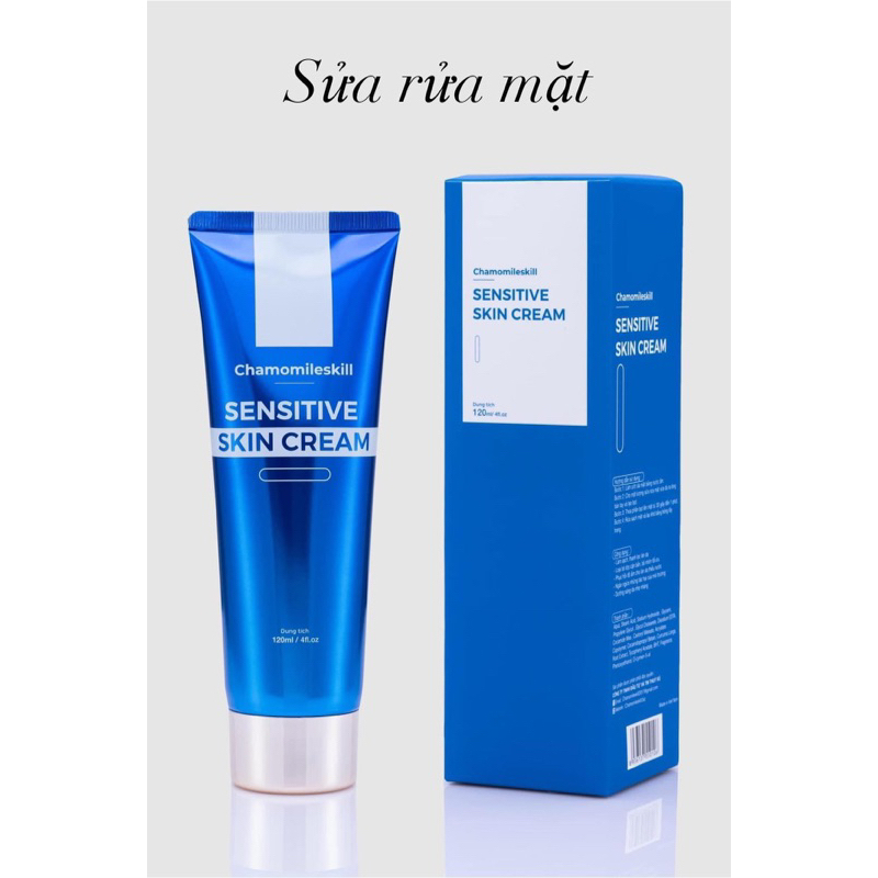 Sữa rửa mặt nghệ Chamomileskill