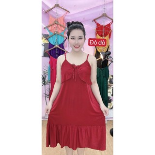 (CÓ SIZE 40-100KG) ĐẦM DÂY NHUYỄN THUN LẠNH