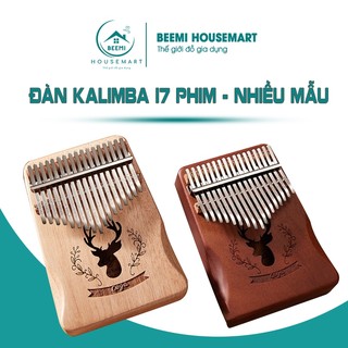 Đàn Kalimba 17 Phím - Đàn Kalimba Thumbs Piano Sử Dụng Ngón Tay TẶNG KÈM Búa Chỉnh Âm, Giấy Dán Nốt, Túi đựng