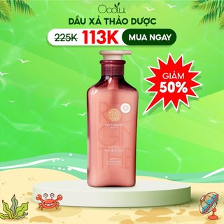 Dầu Xả Ngăn Rụng Tóc, Phục Hồi Tóc Hư Tổn Nặng, Làm phồng tóc Kerasys Dong Ui Hồng Sâm Hoa Trà/Hoa Mận 500ml