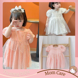 TT084 (8-27kg) - Váy bé gái kiểu dáng công chúa, chất liệu váy voan hạt, không gây ngứa