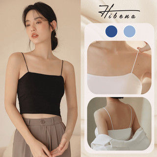 Áo 2 dây sợi bún vải cotton co giãn giá siêu rẻ a06